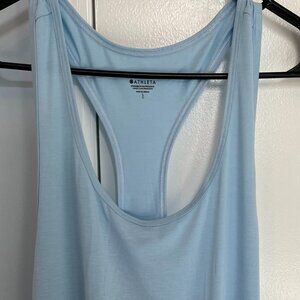 Athleta With Ease Sport Racerback Tank Light Blue Size L Brand new